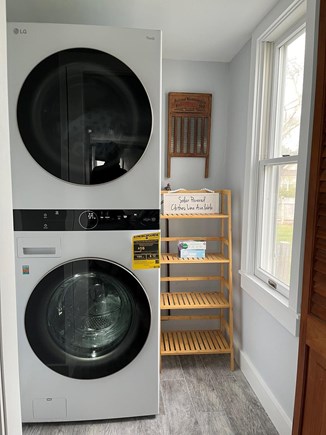 North Falmouth Cape Cod vacation rental - New laundry room on 1st floor