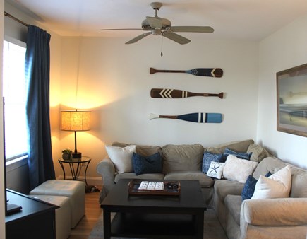 North Falmouth Cape Cod vacation rental - Den with Smart T.V