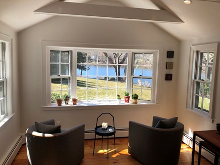 Sandwich Cape Cod vacation rental - Beautiful sunroom looking over the pond.