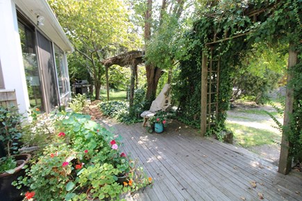 Wellfleet Cape Cod vacation rental - Beautiful back deck with grill and table