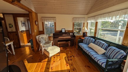 Centerville, Craigville Cape Cod vacation rental - Catherdral ceiling family room