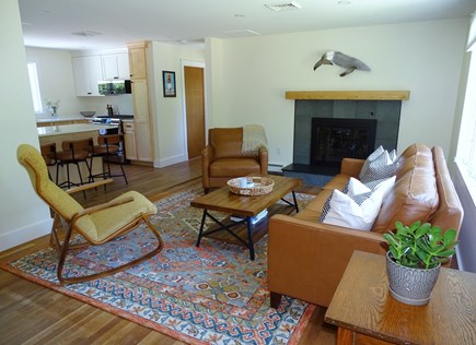 Eastham Cape Cod vacation rental - Spacious and bright open living room opens to new kitchen