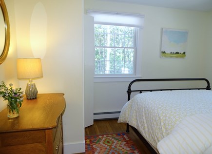 Eastham Cape Cod vacation rental - Queen bedroom with deep closet and storage