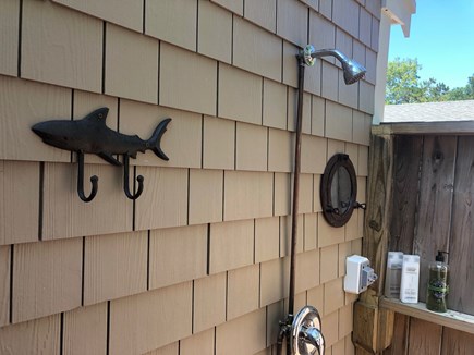 Eastham Cape Cod vacation rental - Outdoor shower just a few steps from the house.