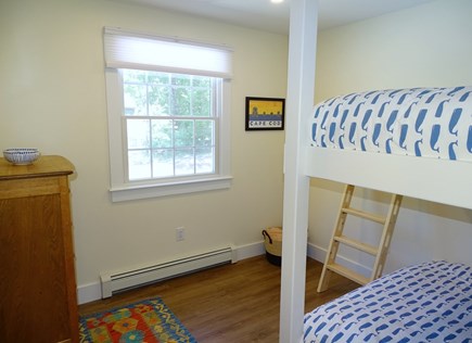 Eastham Cape Cod vacation rental - Full-size built-in bunks with new memory foam mattresses