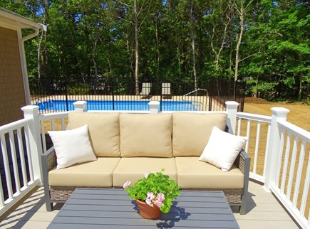 Eastham Cape Cod vacation rental - Outdoor entertaining space within easy view of the pool