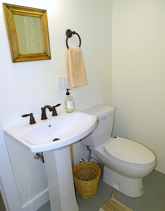 Eastham Cape Cod vacation rental - Private bath:  basement half-bath for convenience