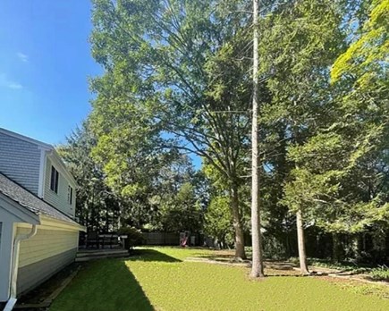 Hyannis Cape Cod vacation rental - Large back yard