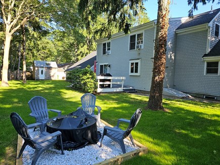 Hyannis Cape Cod vacation rental - Fire pit, outdoor shower and deck for your entertaining!