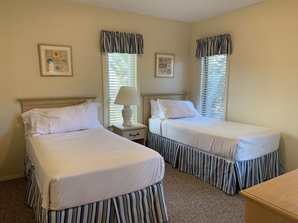 Brewster Green Resort Cape Cod vacation rental - Second Bedroom with Twin Beds