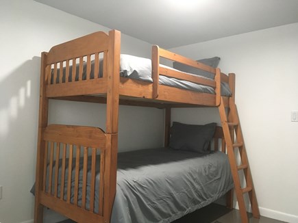 West Yarmouth Cape Cod vacation rental - Twin Bunk Bed room.  Pillowtop mattress in lower bunk.