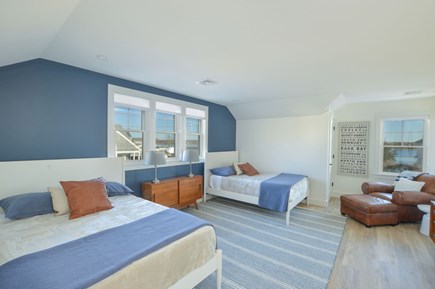 Falmouth  Cape Cod vacation rental - Kids room with two full beds, a pull out a twin trundle bed.