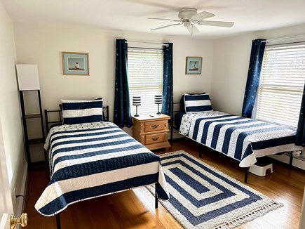 Osterville Cape Cod vacation rental - Second main floor bedroom with two twin beds.