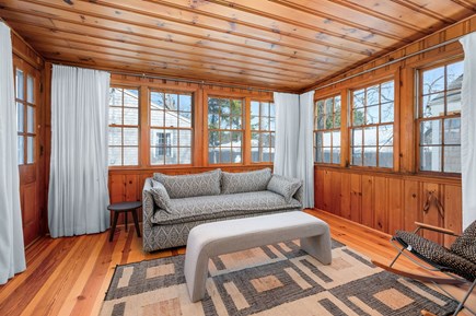 Dennis Port Cape Cod vacation rental - Sunroom with sleeper sofa
