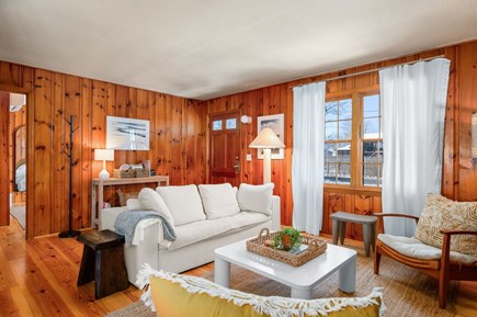 Dennis Port Cape Cod vacation rental - Living room when entering cottage