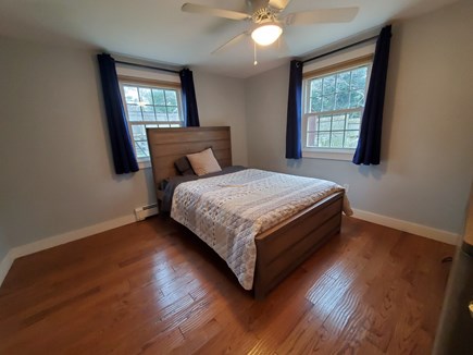 Harwich Port Cape Cod vacation rental - Full bed, closet (left) large dresser (right)