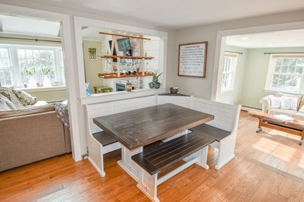 Harwich Port Cape Cod vacation rental - Dining, open to sunroom