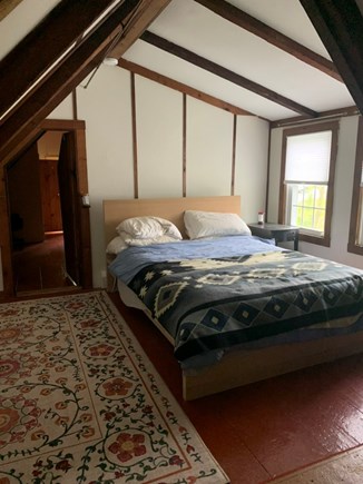 Wellfleet Cape Cod vacation rental - Bedroom with queen size bed and adjacent study/2nd bedrm