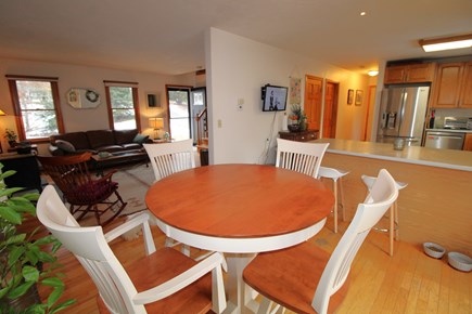 Dennis Cape Cod vacation rental - Dining room to family room and kitchen