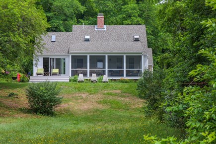Truro Cape Cod vacation rental - Rear of House