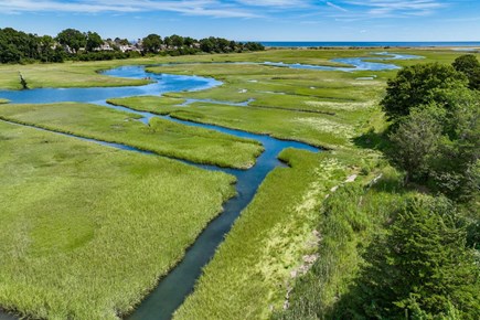 Sandwich Cape Cod vacation rental - Aerial view of Mill Creek