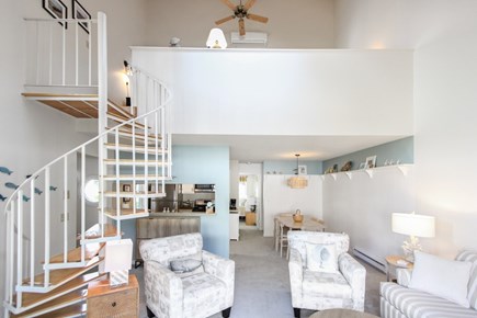 Ocean Edge Cape Cod vacation rental - Reception Room into Dining/Kitchen