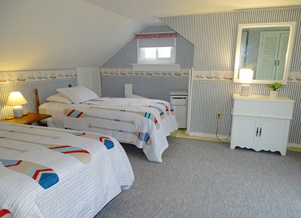 South Yarmouth Cape Cod vacation rental - Upstairs bedroom with two twins