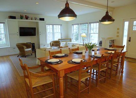Falmouth, Menauhant Cape Cod vacation rental - Lovely dining area with seating for 8