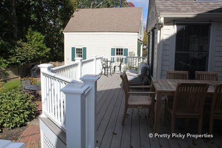 Barnstable Cape Cod vacation rental - Deck with plenty of seating