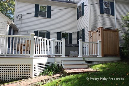 Barnstable Cape Cod vacation rental - Outdoor Shower right off the deck