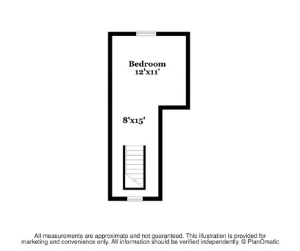 Barnstable Cape Cod vacation rental - Upper Level Floor Plan