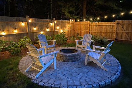 Osterville Cape Cod vacation rental - Outdoor fire pit for those cool summer evenings