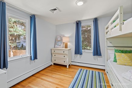 Osterville Cape Cod vacation rental - 2nd level guest bedroom #3 twin bunk beds and separate twin