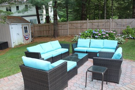 Osterville Cape Cod vacation rental - Seating outside
