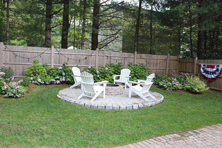 Osterville Cape Cod vacation rental - Wood fire pit for those cool summer nights