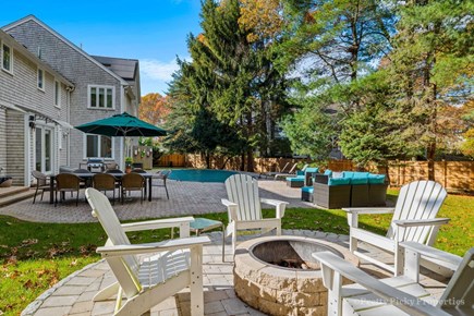 Osterville Cape Cod vacation rental - Private back Yard