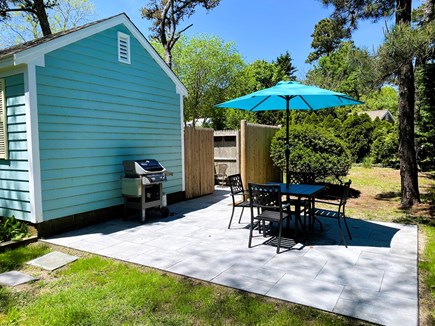 Eastham, Pine Tree Cottages Cape Cod vacation rental - Patio and outdoor dining