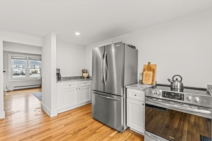 Chatham Cape Cod vacation rental - The kitchen connects to the living and dining space