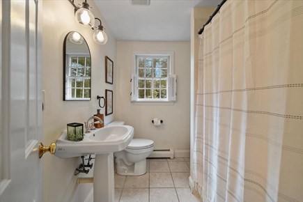 Cotuit Cape Cod vacation rental - Downstairs bathroom