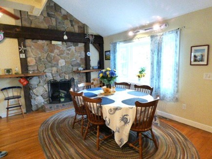 South Dennis Cape Cod vacation rental - Dining area off the kitchen