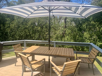 Yarmouthport Cape Cod vacation rental - Deck with seating