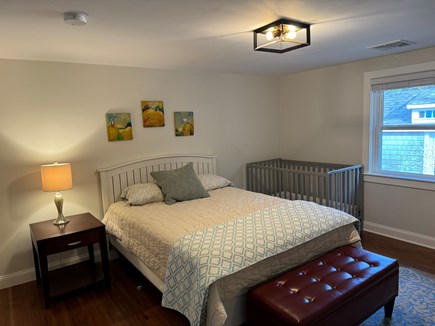 Falmouth Cape Cod vacation rental - Queen bedroom w crib