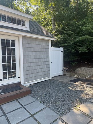 Falmouth Cape Cod vacation rental - Shed and outdoor shower