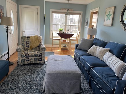 West Yarmouth Cape Cod vacation rental - Front living room high top great for morning coffee