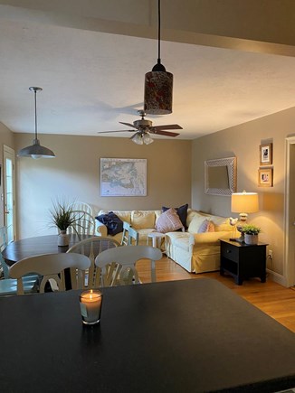 West Yarmouth Cape Cod vacation rental - Dining living room area