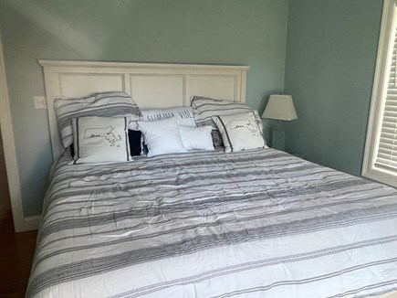 West Yarmouth Cape Cod vacation rental - King size bed with armoire