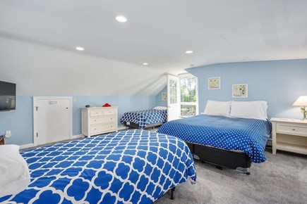 Chatham Cape Cod vacation rental - Garage suite with 1 queen, 2 twins and private ensuite full bath