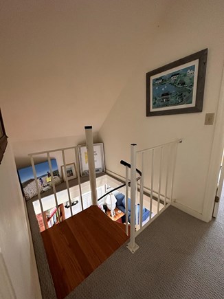 Chatham Cape Cod vacation rental - Spiral Staircase from Upstairs