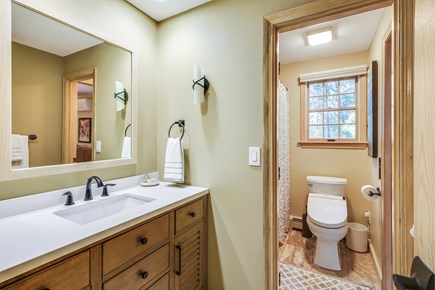 East Falmouth Cape Cod vacation rental - Master/Upstairs Bath
