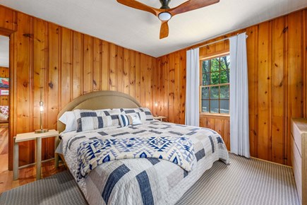 Dennis Port Cape Cod vacation rental - Bedroom 1 offers a king-sized bed with light serene decor